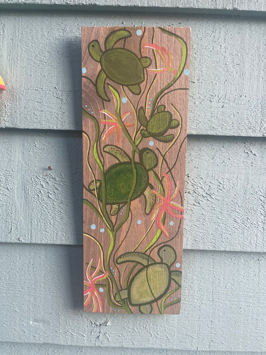 Painted Plank - "Under the Sea" ~ Special Order Only